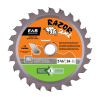 5 3/8" x 24 Teeth Framing Razor Back&reg;   Professional Saw Blade Recyclable Exchangeable