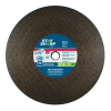 14" x 1/8"   Metal Cutting Flat Wheel Type 1  Professional Abrasive  
