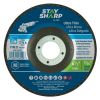 4 1/2" x 3/64"  Depressed Center Wheel Metal Cutting Flat Wheel Type 27 Ultra Thin  Industrial Abrasive  
