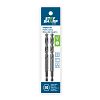 1/8" x 1 1/2" x 3" Wood Impact Hex Shank Industrial Drill Bit (2 Pack) Recyclable 