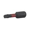 1" x SQ #2 Torsion Impact Square Recess  Professional Screwdriver Bit Recyclable 