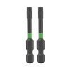 2" x T25 Torsion Impact Torx (2 Pack) Professional Screwdriver Bit Recyclable 