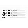 12" x 6 tpi Bimetal (5 Pack) Professional Reciprocating Blade Recyclable Exchangeable