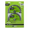 6 1/2" Green Blade Combo (2 Pc Multipack)  Saw Blade Recyclable Exchangeable