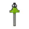 1/4" x 1/4" Shank Decorative Corner Round Professional Router Bit Recyclable Exchangeable