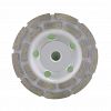 4 1/2" Grinding & Finishing Specialty Cup Wheel Segmented Double Row  Professional Abrasive  Exchangeable