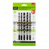 Assorted x  6" Specialty Multi Material Professional Drill Bit (5 Pc Multipack) Recyclable Exchangeable