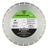 14" Segmented Rim Concrete   Diamond Blade Recyclable Exchangeable