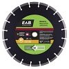 12" Segmented Rim Concrete Black Industrial Diamond Blade Recyclable Exchangeable