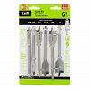 3/8", 1/2", 5/8", 3/4", 7/8", 1" x  x  Wood Spade Professional Drill Bit (6 Pc Multipack) Recyclable Exchangeable