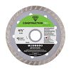 4 1/2" Turbo Rim Ceramic Tile   Diamond Blade Recyclable Exchangeable