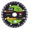 4 1/2" Turbo Rim Concrete Black Industrial Diamond Blade Recyclable Exchangeable
