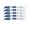 6" x 14 tpi Bimetal (5 Pack) Professional Reciprocating Blade Recyclable 