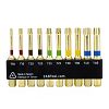 2" x Assorted Torsion Impact Bit Clip, Star Drive (10 Pc Multipack) Professional Screwdriver Bit Recyclable 