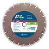 12" Segmented Rim Concrete Bronze  Diamond Blade Recyclable 