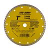 7" Turbo Rim Concrete Yellow  Diamond Blade Recyclable 