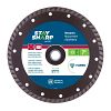 7" Turbo Rim Concrete Bronze  Diamond Blade Recyclable 