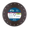 10" Turbo Rim Concrete Bronze  Diamond Blade Recyclable 