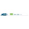 9" x 10 tpi Bimetal  Industrial Reciprocating Blade Recyclable 