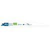 12" x 6 tpi Bimetal  Industrial Reciprocating Blade Recyclable 