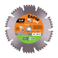 10" x 50 Teeth All Purpose Razor Back&reg;  Professional Saw Blade Recyclable Exchangeable