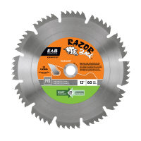 12" x 60 Teeth Finishing Razor Back&reg;  Professional Saw Blade Recyclable Exchangeable