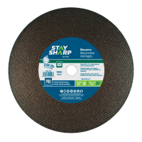 12" x 3/32"   Masonry Cutting Flat Wheel Type 1  Professional Abrasive  