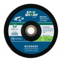 7" x 1/8"  Depressed Center Wheel Masonry Grinding Flat Wheel Type 27  Professional Abrasive  
