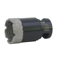 1 3/8" Industrial Vacuum Brazed Diamond Hole Saw