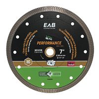 7" Mesh Rim Porcelain Tile  Industrial Diamond Blade Recyclable Exchangeable