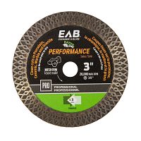   3'' Mesh Rim Porcelain Tile Professional Diamond Blade Recyclable Exchangeable