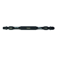 4" x SQ3/PH3 Torsion Impact Square Recess, Phillips  Professional Screwdriver Bit Recyclable 