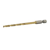 5/32" x 3" x 4" Wood Hex Shank Industrial Drill Bit  Recyclable 