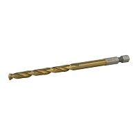 1/4"  x 4" x 5" Wood Hex Shank Industrial Drill Bit  Recyclable 