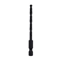 5/32" x 2" x 3 1/2" Wood Impact Hex Shank Industrial Drill Bit  Recyclable 