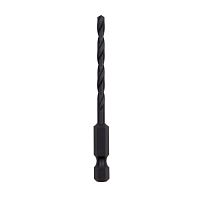 9/64" x 1 3/4" x 3" Wood Impact Hex Shank Industrial Drill Bit  Recyclable 