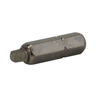 1" x SQ #2 Standard Square Recess  Industrial Screwdriver Bit Recyclable 