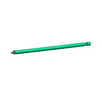 6" x SQ #1 Color Coded Square Recess  Industrial Screwdriver Bit Recyclable 