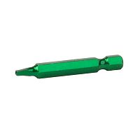 2" x SQ #1 Color Coded Square Recess  Professional Screwdriver Bit Recyclable 