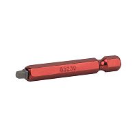 2" x SQ #2 Color Coded Square Recess  Industrial Screwdriver Bit Recyclable 