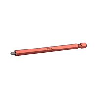 4" x SQ #2 Color Coded Square Recess  Industrial Screwdriver Bit Recyclable 