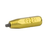1" x SQ #0 Color Coded Square Recess  Industrial Screwdriver Bit Recyclable 