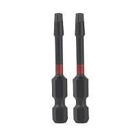 2" x SQ #2 Torsion Impact Square Recess (2 Pack) Professional Screwdriver Bit Recyclable 