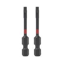2" x T15 Torsion Impact Torx (2 Pack) Professional Screwdriver Bit Recyclable 