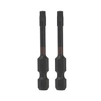 2" x T20 Torsion Impact Torx (2 Pack) Professional Screwdriver Bit Recyclable 