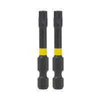 2" x T30 Torsion Impact Torx (2 Pack) Professional Screwdriver Bit Recyclable 