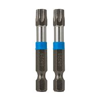 2" x T40 Impact Torx (2 Pack) Industrial Screwdriver Bit Recyclable 