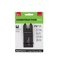 1 3/8" Flush Cut (Wood) HCS (3 Pack)   Oscillating Accessory Recyclable 