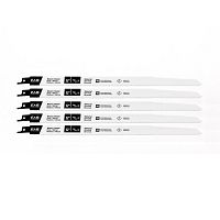 12" x 10/14 tpi Bimetal (5 Pack) Professional Reciprocating Blade Recyclable Exchangeable