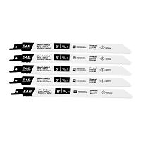 8" x 10/14 tpi Bimetal (5 Pack) Professional Reciprocating Blade Recyclable Exchangeable